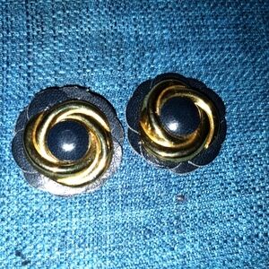 Shoe pin shoe brooch shoe decor shoe clips in flower black faux leather